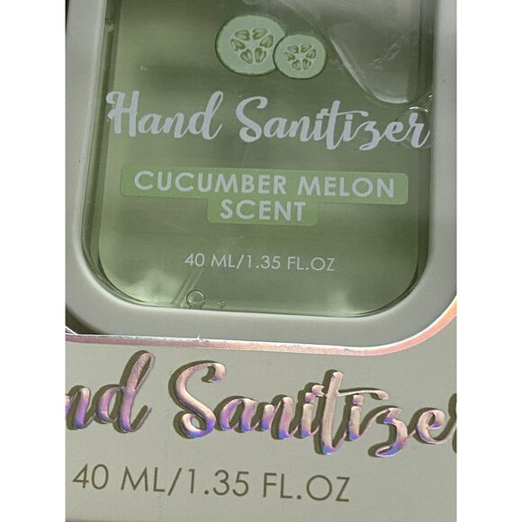 Sour Lemon Scented Hand Sanitizer Spray 1.35  Fl Oz Cucumber Melon Scent NEW - Picture 3 of 11